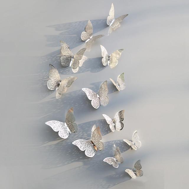 3D Butterfly Wall Stickers