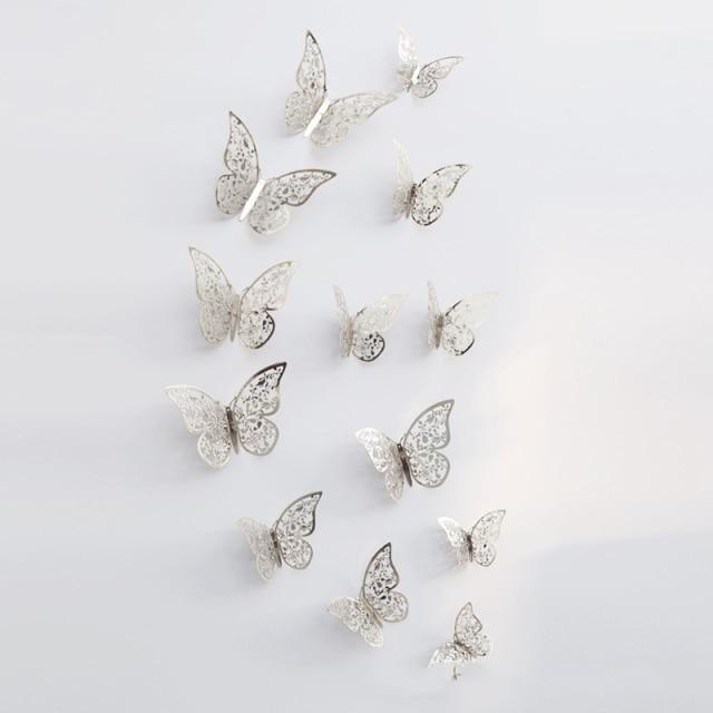 3D Butterfly Wall Stickers