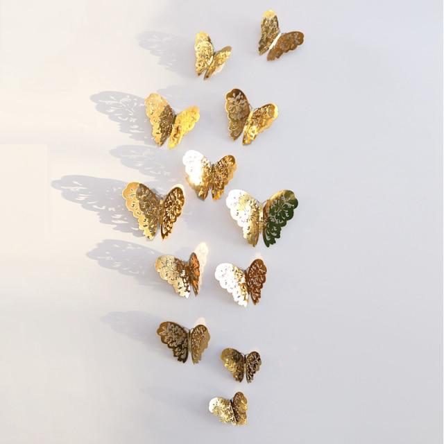 3D Butterfly Wall Stickers
