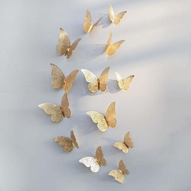 3D Butterfly Wall Stickers