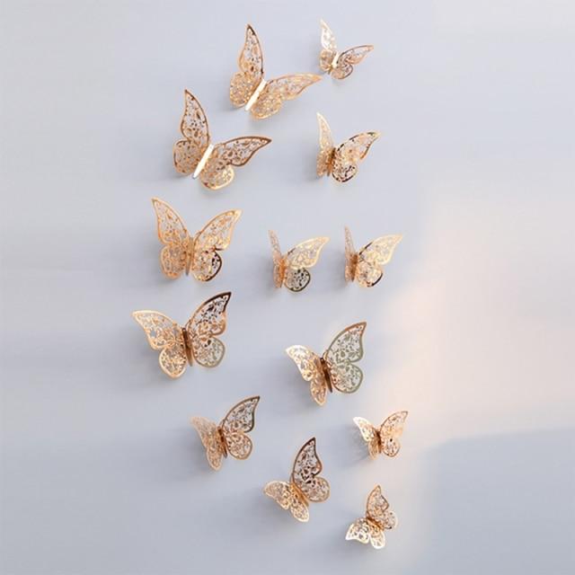 3D Butterfly Wall Stickers